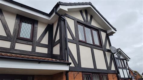 mock tudor beam replacement|mock tudor beam cladding.